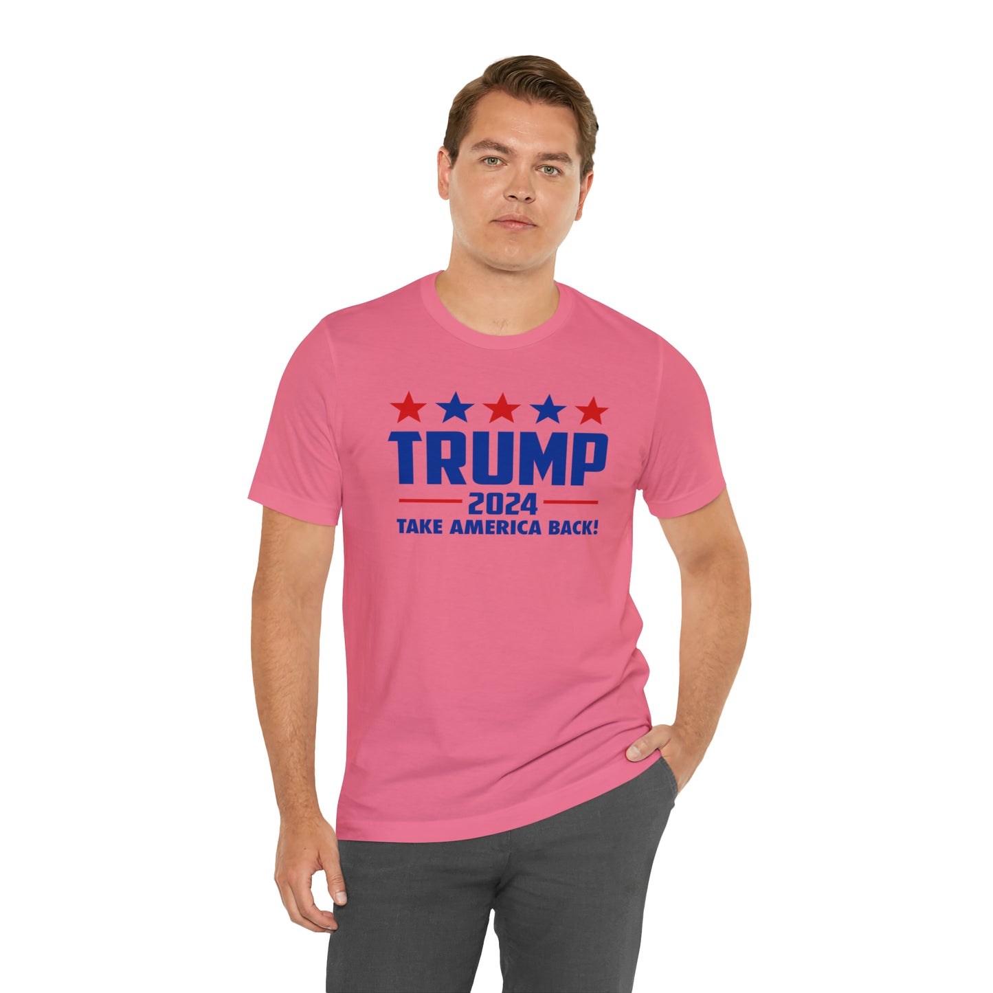Trump 2024 Jersey Short Sleeve Tee