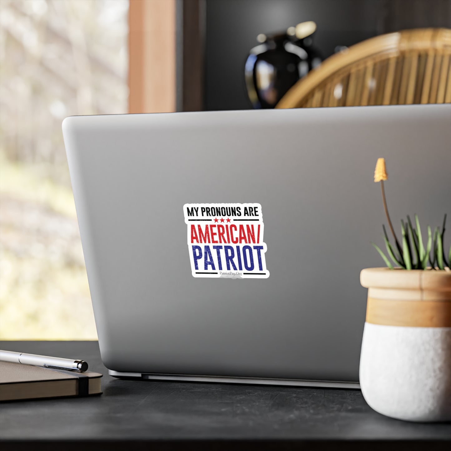 American Patriot Kiss-Cut Vinyl Decals