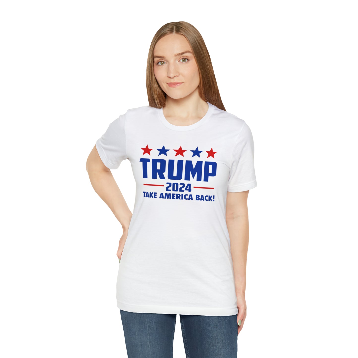 Trump 2024 Jersey Short Sleeve Tee