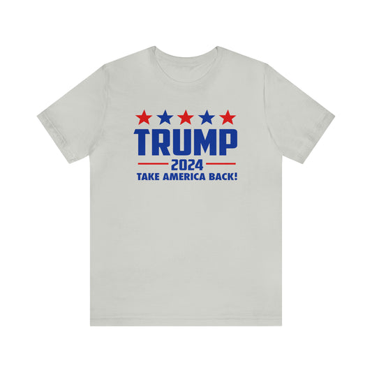 Trump 2024 Jersey Short Sleeve Tee