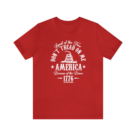 Don't Tread On Me Jersey Short Sleeve Tee